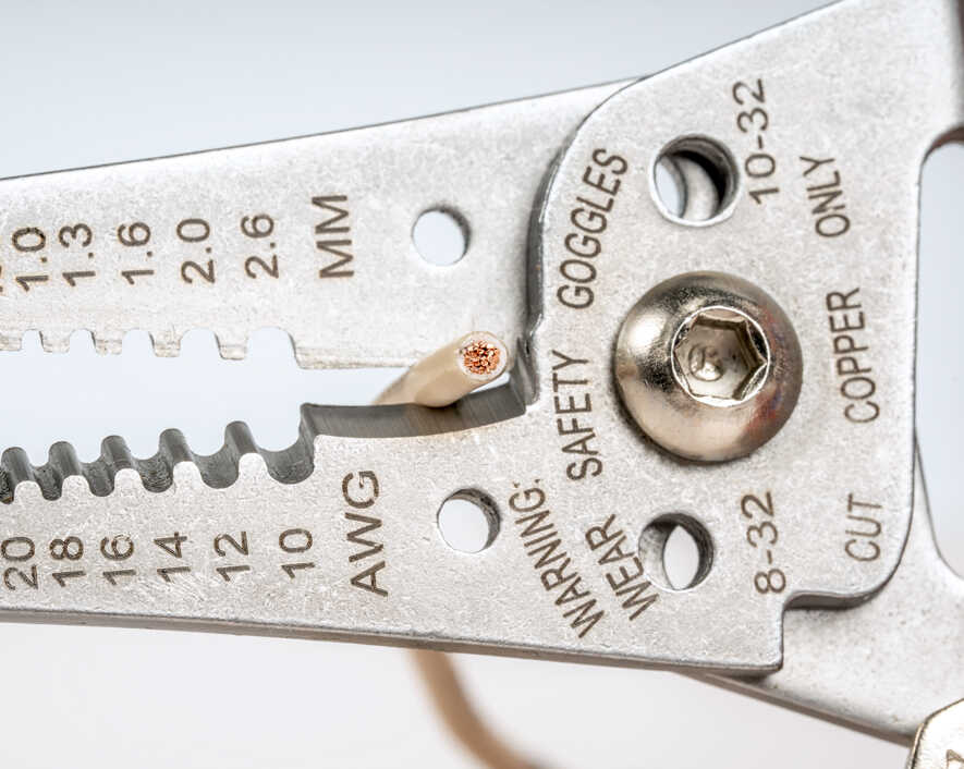 Jonard Tools - WSS-1020 - Stainless Steel Curved Wire Stripper, 10-20 AWG