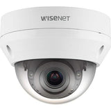 HANWHA Techwin WiseNet Q QNV-8080R 5 Megapixel Network Camera - 98.43 ft Night Vision - Motion JPEG, H.264, H.265-2592 x 1944-3.1x Optical - CMOS - Ceiling Mount