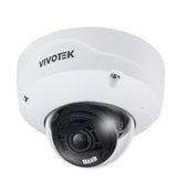 VIVOTEK FD9387-EHTV-V3-5MP@30fps IR Dome Camera, 2.7-13.5mm/7-22mm Lens Options, H.265, 50M IR, IP66 Rated, White/black