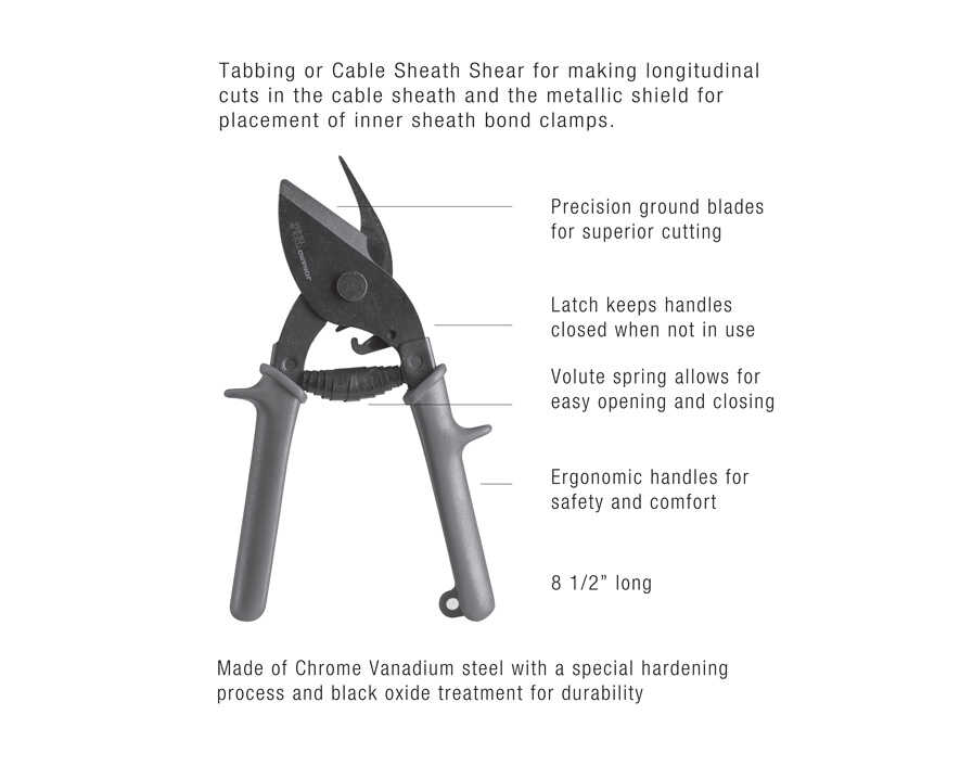 Jonard Tools - TS-850 - Tabbing Shear
