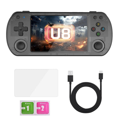 2025 U8 New Retro Handheld Game Console with 20,000 Plus Preloaded Games - 4.0 Inch IPS Screen - Linux System