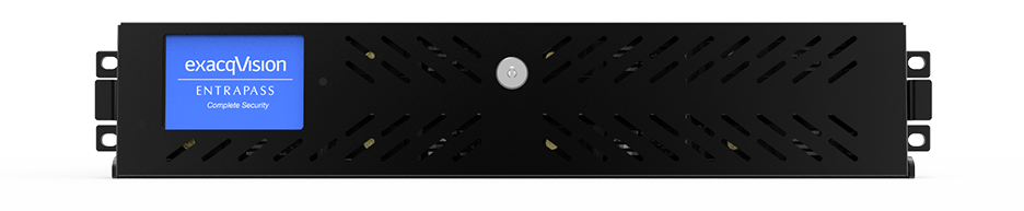 ExacqVision - 3208-80T-F2A-E - 80TB A-Series Hybrid 2U Front Accessible Recorder Enterprise Win10 With 8 IP Cameras licenses and 32 Analog