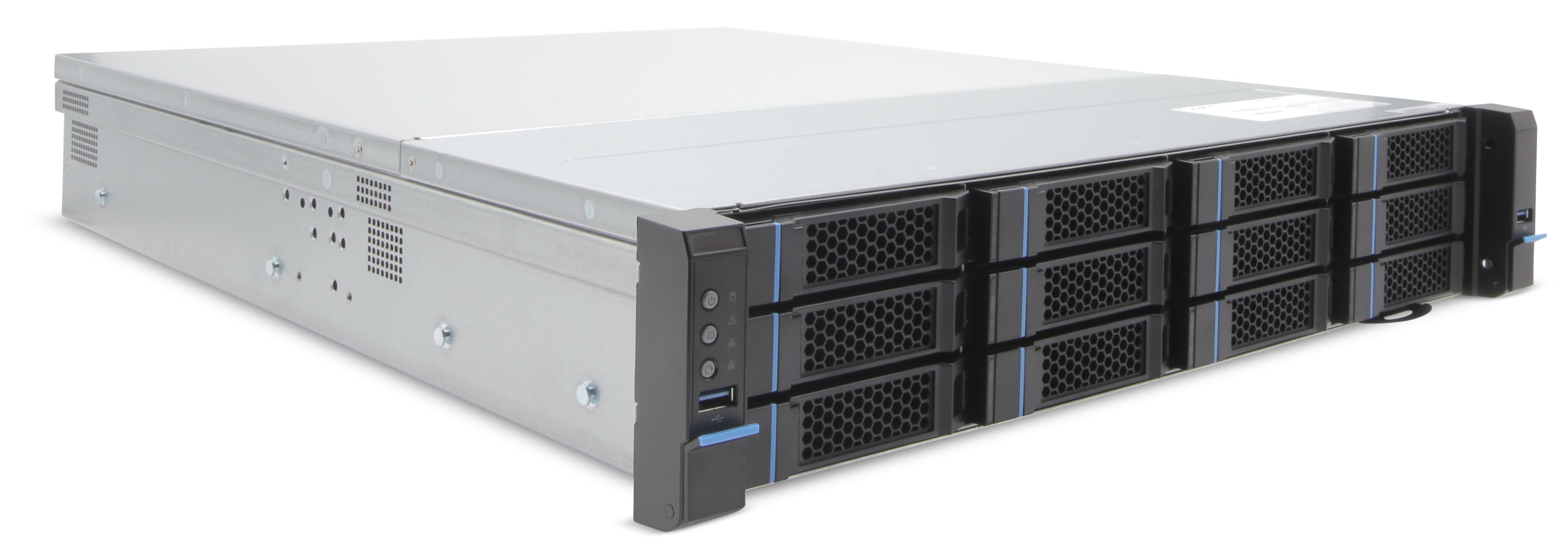 EXACQ - IP08-80T-FARL - IP 2U Rackmount Redundant Frontload A-Series exacqVision NVR with 8 IP Professional licenses (150 max), 80TB RAID6 configured storage (40TB usable). Linux Ubuntu 22.04 LTS OS on Dual SSD RAID1, redundant power supplies, 16GB R