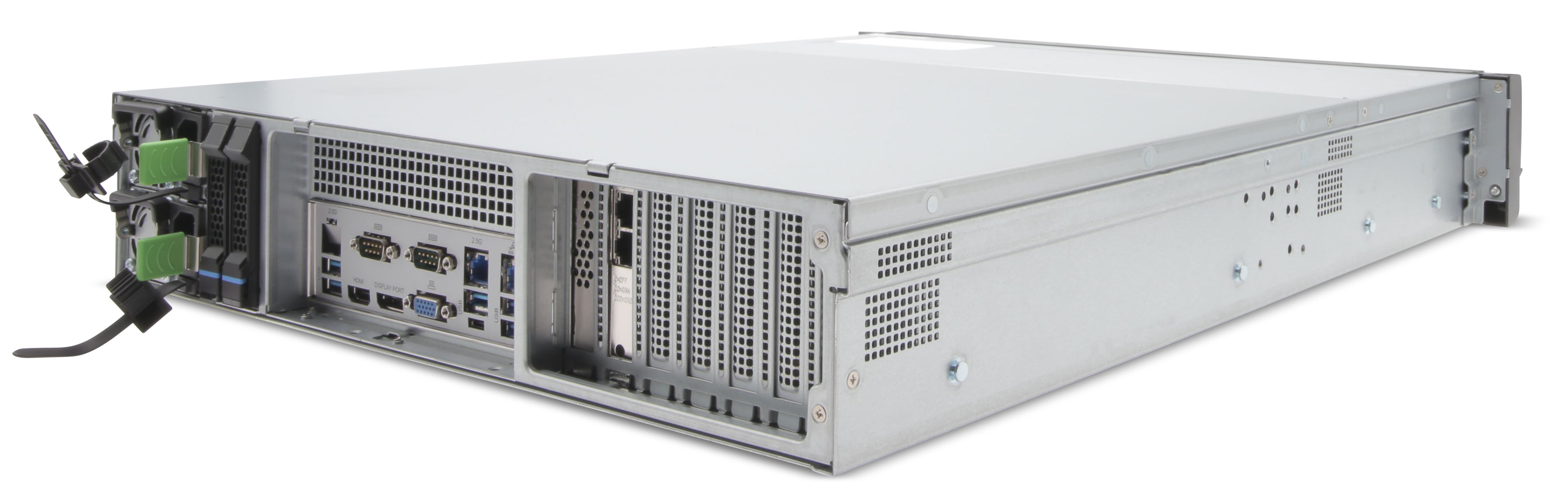 EXACQ - IP08-80T-FARL - IP 2U Rackmount Redundant Frontload A-Series exacqVision NVR with 8 IP Professional licenses (150 max), 80TB RAID6 configured storage (40TB usable). Linux Ubuntu 22.04 LTS OS on Dual SSD RAID1, redundant power supplies, 16GB R