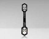 Jonard  - AHW-600 - Adjustable Hex Wrench, 6 - 13 mm & 1/4" - 9/16" 
