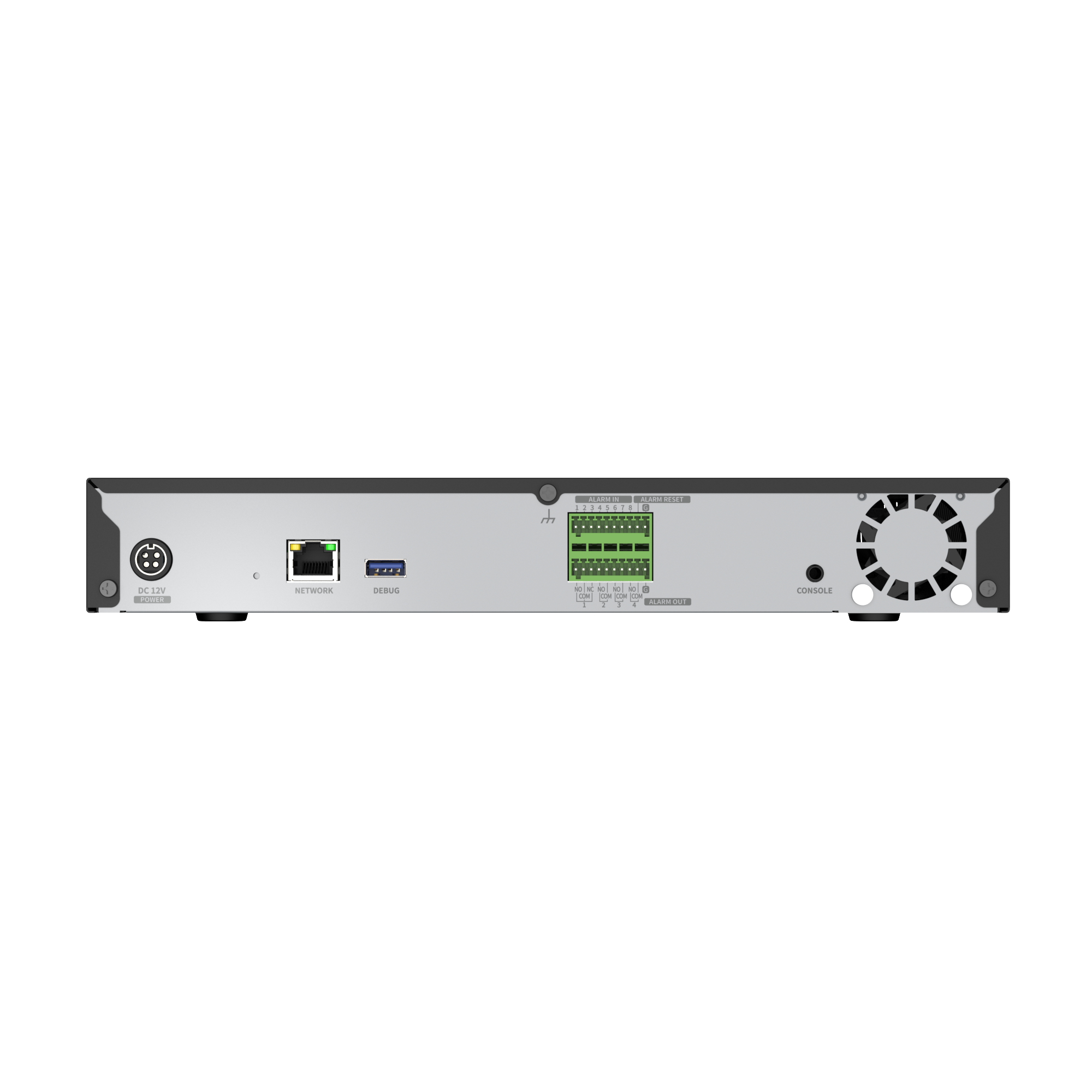 Hanwha - AIB-800 - AI appliance capable of adding AI features to non-AI cameras, Up to 8CH support, Max resolution 8K, protocols: SUNAPI, ONVIF, Video Analytics based on AI [Object detection and classification (Person, Face, Vehicle, License plate), 