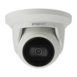 Hanwha - ANE-L7012R - Wisenet A Series turret camera, 4MP @ 30 FPS, 3mm fixed focal lens, WiseStream II, Triple codec (H.265/H.264/MJPEG), 120dB WDR, IR LEDs 20m(65.62ft), day & night (ICR), FoV H: 98.3° / V: 54.2°, virtual area (intrusion/enter/exit