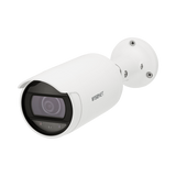 Hanwha - ANO-L6022R - Wisenet A Series bullet camera, 2MP @ 30 FPS, 4mm fixed focal lens, FoV H: 84.3° / V: 45.6° WiseStream II, triple codec (H.265/H.264/MJPEG), 120dB WDR, IR LEDs 30m(98.43ft), day & night (ICR), virtual area (intrusion/enter/exit)