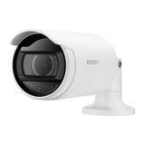 Hanwha - ANO-L7082R - Wisenet A Series bullet camera, 4MP @ 30 FPS, motorized varifocal lens 3.1x (3.3~10.3mm) (94.8° ~ 28.1°) , WiseStream II, triple codec (H.265/H.264/MJPEG), 120dB WDR, IR LEDs 30m (98.43ft), day & night (ICR), virtual area (intru