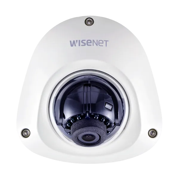 Hanwha - ANV-L6023R - Wisenet A Series outdoor vandal mini dome camera, 2MP @ 30 FPS, 3.6mm fixed focal lens, FoV H: 94.8°/ V: 49.3°, WiseStream II, triple codec (H.265/H.264/MJPEG) , 120dB WDR, IR LEDs 15m(49.21ft) , day & night (ICR), virtual area 
