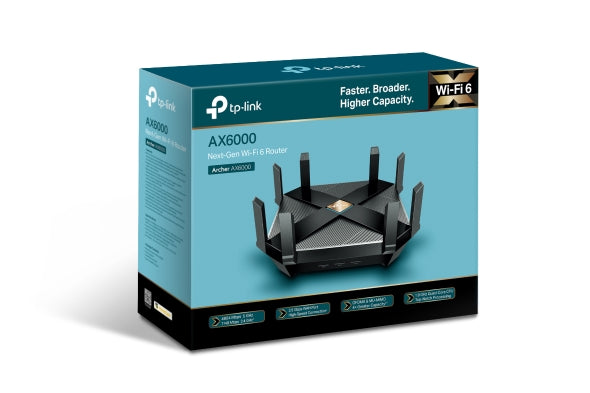 TP-Link - ARCHER AX6000 - AX6000 Next-Gen Wi-Fi Router