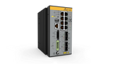 Hanwha - HV-IE360-12GHX- 980 - Indusrial switch. 8x 10/100/1000T, 2x 100/1000X SFP, 2x 1/10G SFP+, Industrial Ethernet, Layer 3 Switch, PoE++ Support. TAA compliant. Optimized to use with Hanwha network camera products
