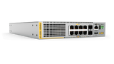 Hanwha - AT-x530L-10GHXm-90 - AT 8 x 1/2.5/5 Gigabit Ethernet PoE++ switch with advanced management features, 2x 10GB (SFP+)uplink, 500W total PoE budget (NDAA and TAA compliant)