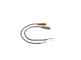 IDIS - AV-1AK - 2 Pin Connector to 3.5mm Jack for MegaDome G3 and Contera Large Dome 