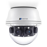 Arecont Vision - AV08CPD-118 - 8 Megapixel (MP) H.265/H.264 All-in-One 180° Panoramic True Day/Night Indoor/Outdoor Dome IP Camera