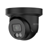 AVYCON - AVC-NCE81F28-B - 8MP (3840x2160), H.265+ Turret IP Full Color Camera, True WDR, AI, InfiniteColor™, 8MP@30FPS, Triple Stream, 2.8mm Lens, MicroSD, Onvif, DC12V / PoE, IP67, Black
