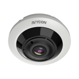 AVYCON - AVC-NF121F - 12MP Diversity, H.265+ 4K Indoor Fisheye IP Camera, InfiniteStar™, True WDR, 8MP@30FPS, Triple Stream, 80ft Smart IR's, Audio In/Out, Alarm In/Out, MicroSD, Onvif, DC12V / PoE, White