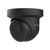 AVYCON - AVC-NPE51F28-B - 5MP (2592x1944), H.265+ Turret IP Camera, InfiniteStar™, True WDR, AI with FD, 5MP@30FPS, Triple Stream, 2.8mm Lens, 66ft Smart IR's, Audio In/Out, Built-in MIC, MicroSD, Onvif, DC12V / PoE, IP67, Black