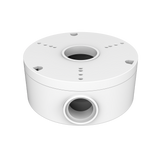AVYCON - AVM-JB-BE-S2 - Junction Box for Fixed Lens Small Turret & Small Bullets, Medium Turret & Bullets, White