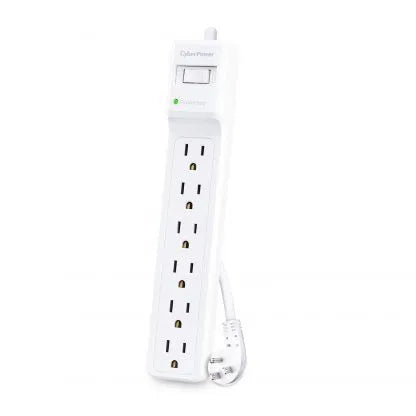 CYBERPOWER - B615 - 6 OL, 15' cord, 1500J, white