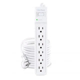 CYBERPOWER - B625 - 6 OL, 25' cord, 1500J, white