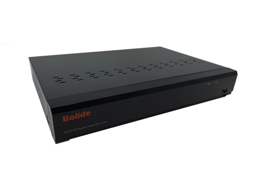 BOLIDE - BK-DVR16 - 8-Channel 1080N DVR, 80Mbps Throughput, Audio Over Coax, HDMI, 2x USB 2.0, 1x SATA Up to 12TB