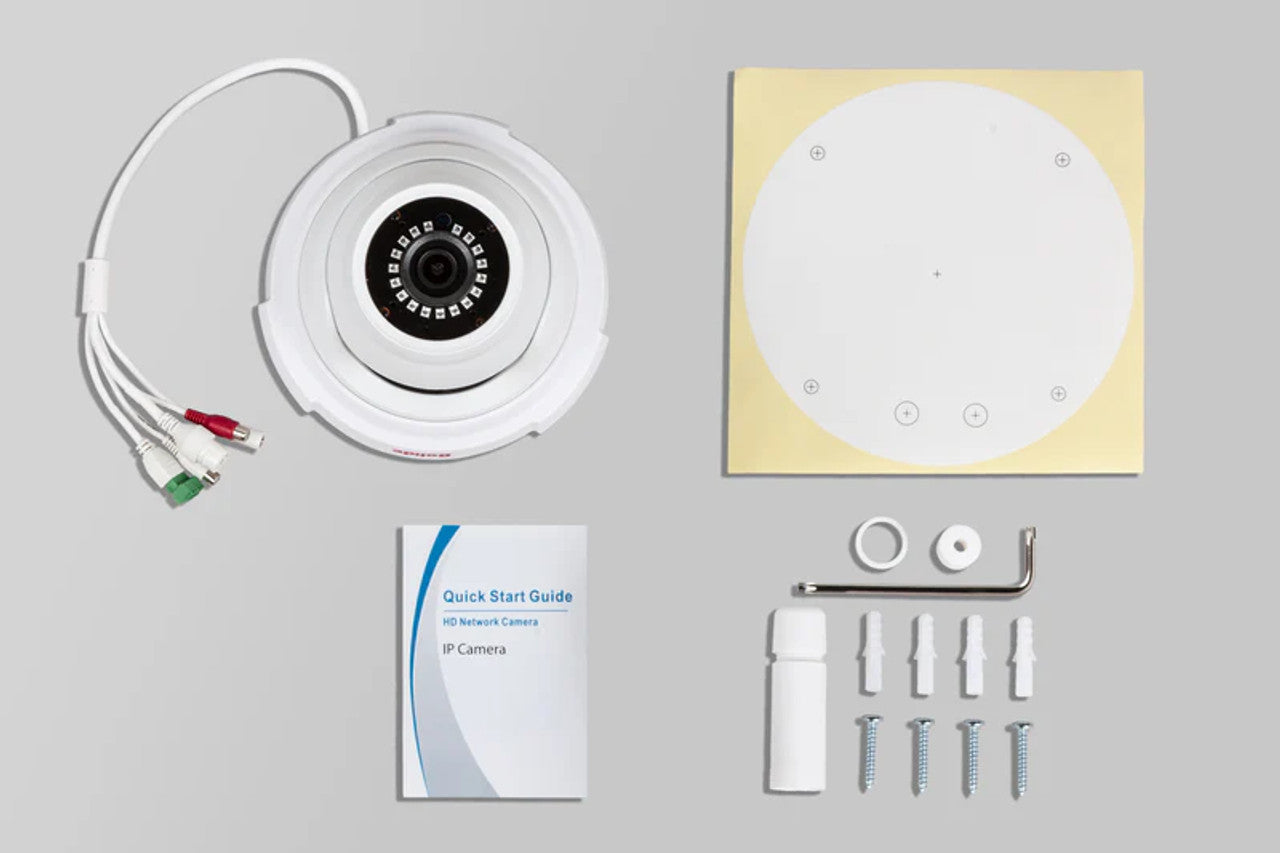 BOLIDE - BN8019AI/NDAA - H.265 5MP 2.8mm Fixed Lens IP67 IR Eyeball Camera, POE, 12VDC, IR Up to 90ft, NDAA Compliant, iPac AI Enabled