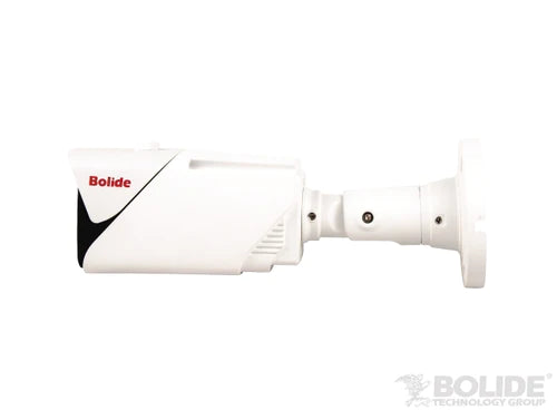 BOLIDE - BN8037AI/NDAA - H.265 5MP License Plate Camera 5.0-50mm Motorized Lens Varifocal IP67 IR Bullet Camera, POE, 12VDC, SD Card Slot, Audio In/Out, Alarm In/Out, IR Up to 240ft, iPac AI Enabled with License Plate Recognition Facial Recognition S