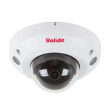 BOLIDE - BN8109HA/NDAA - H.265 5MP 2.8mm Wide Angle Lens Indoor/Outdoor IR Mini Dome Camera, POE, 12VDC, SD Card Slot, IR Up to 30ft, with Built-in Audio, NDAA Compliant