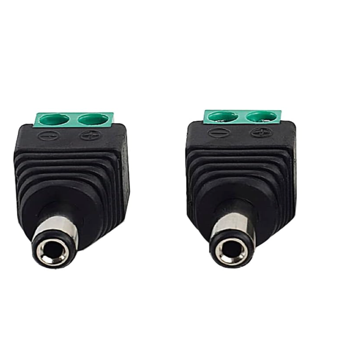 BP0037F 12VDC Screw Terminal Plug Female