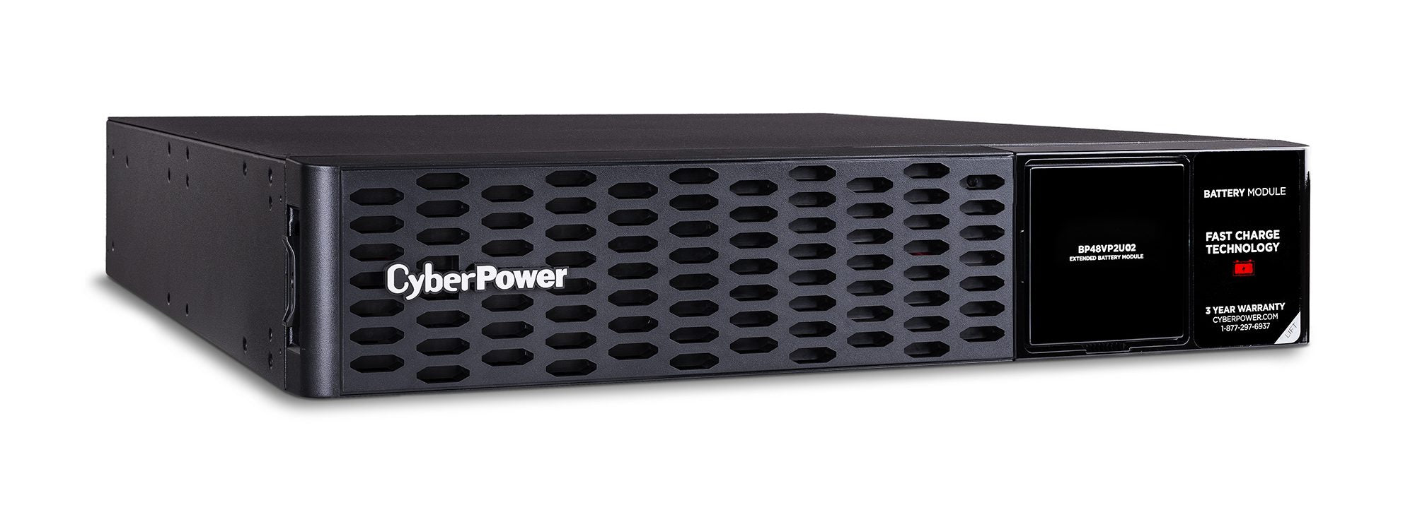CYBERPOWER - BP48VP2U02 - Extended Battery Pack for PR1500RTXL2U, PR2000RTXL2U, PR2200RTXL2U, PR3000RTXL2U, PR1500RTXL2UC, PR1500RTXL2UCN, PR2000RTXL2UC, PR2000RTXL2UCN, PR2200RTXL2UC, PR2200RTXL2UCN, PR3000RTXL2UC, PR3000RTXL2UCN