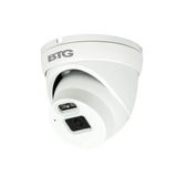 BOLIDE - BTG-N1909 - H.265 8MP ( 4K ) 2.8mm Fixed Lens IP67 IR Eyeball Camera, POE, 12VDC, Micro SD Slot, IR Up to 82ft, Built-in Mic, AI: Human / Vehicle Detect, PID, LCD, NDAA Compliant, ONVIF