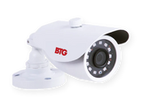 BOLIDE - BTG1235/AHQ - 2MP AHD / TVI / CVI / Analog Bullet Camera, 1/3" CMOS, 3.6mm Fixed Lens, IR Up to 65 ft., Control Over Coax, OSD, 12VDC, White