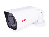 BOLIDE - BTG1236/28AHQ - 2MP AHD / TVI / CVI / Analog Bullet Camera, 1/3" CMOS, 2.8-12mm Varifocal Lens, IR Up to 100 ft., Control Over Coax, OSD, 12VDC, White