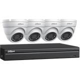 DAHUA - C542E42A - HDCVI KIT: 4-CH PENTA-BRID DVR + 4 X 2MP, MINI EYEBALL CAMERAS