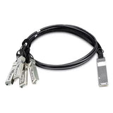 Planet - CB-QSFP4X10G-1M - 40G QSFP+ to 4 10G SFP+ Direct Attached Copper Cable - 1M