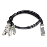 Planet - CB-QSFP4X10G-5M - 40G QSFP+ to 4 10G SFP+ Direct Attached Copper Cable - 5M