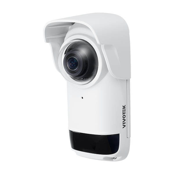 Vivotek - CC9381-HV-V2 - V-SERIES 5MP AI 180° Pano Mullion IP Camera Outdoor 15M IR
