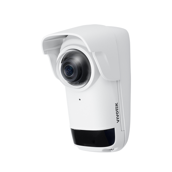 Vivotek - CC9381-HV-V2 - V-SERIES 5MP AI 180° Pano Mullion IP Camera Outdoor 15M IR
