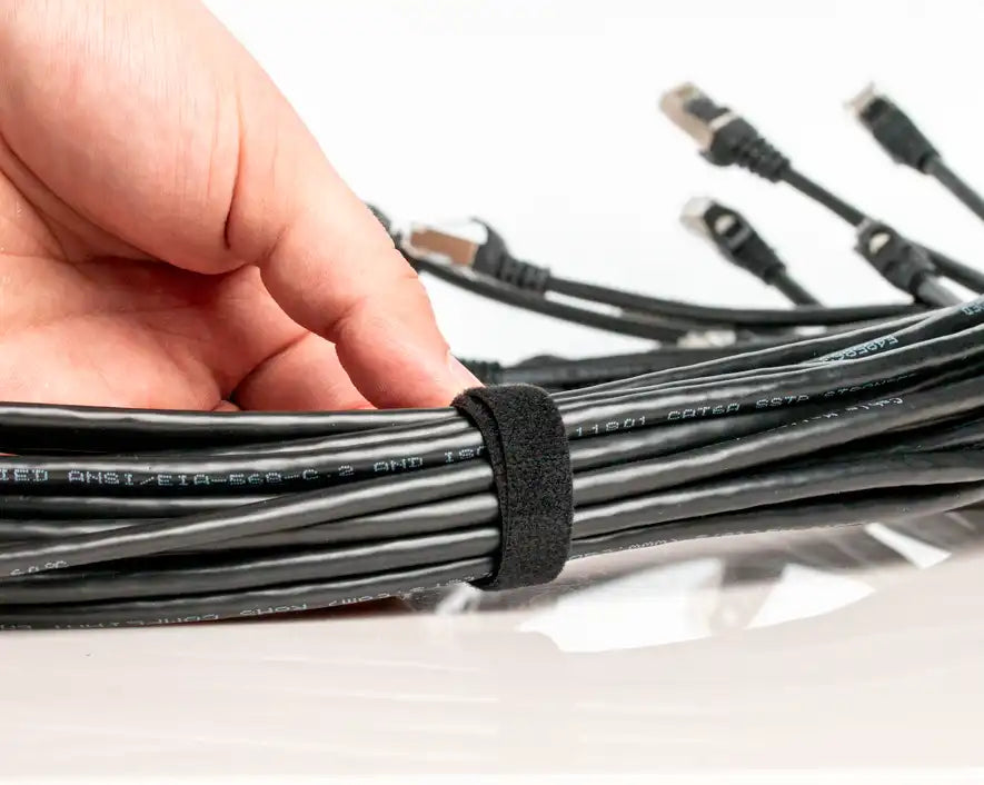 Jonard - CTS-812/100 - Hook and Loop Cable Tie Strap 8