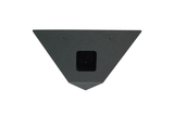 Ganz - CMC-25-HD - Corner Mount Camera 1080p AHD, Black Faceplate, 2.5mm Lens