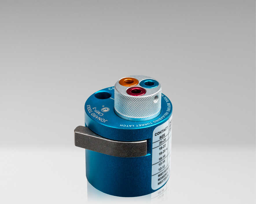 Jonard Tools - CMP-3 - Turret Head For 8 Point Connector Crimp Tool