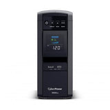 CYBERPOWER - CP1000PFCLCDTAA - 1000VA/600W, PFC Sine Wave Mini-tower UPS, 10 NEMA 5-15R, NEMA 5-15P, USB, Relay, PowerPanel Personal Software, 3 Yr Wty, TAA Compliant