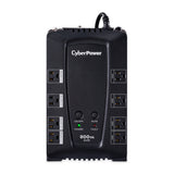 CYBERPOWER - CP800AVR - 800VA/450W LINE INTERACTIVE UPS, 8 x NEMA 5-15R OUTLETS, NEMA 5-15P PLUG W/6FT POWER CORD, AVR, SERIAL PORT, POWERPANEL PERSONAL SOFTWARE, 3 YR WTY