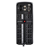 CYBERPOWER - CP900AVR - 900VA/560W LINE INTERACTIVE UPS, 10 x NEMA 5-15R OUTLETS, NEMA 5-15P PLUG W/6FT POWER CORD, AVR, RJ45, COAX PROTECTION, POWERPANEL PERSONAL SOFTWARE, 3 YR WTY