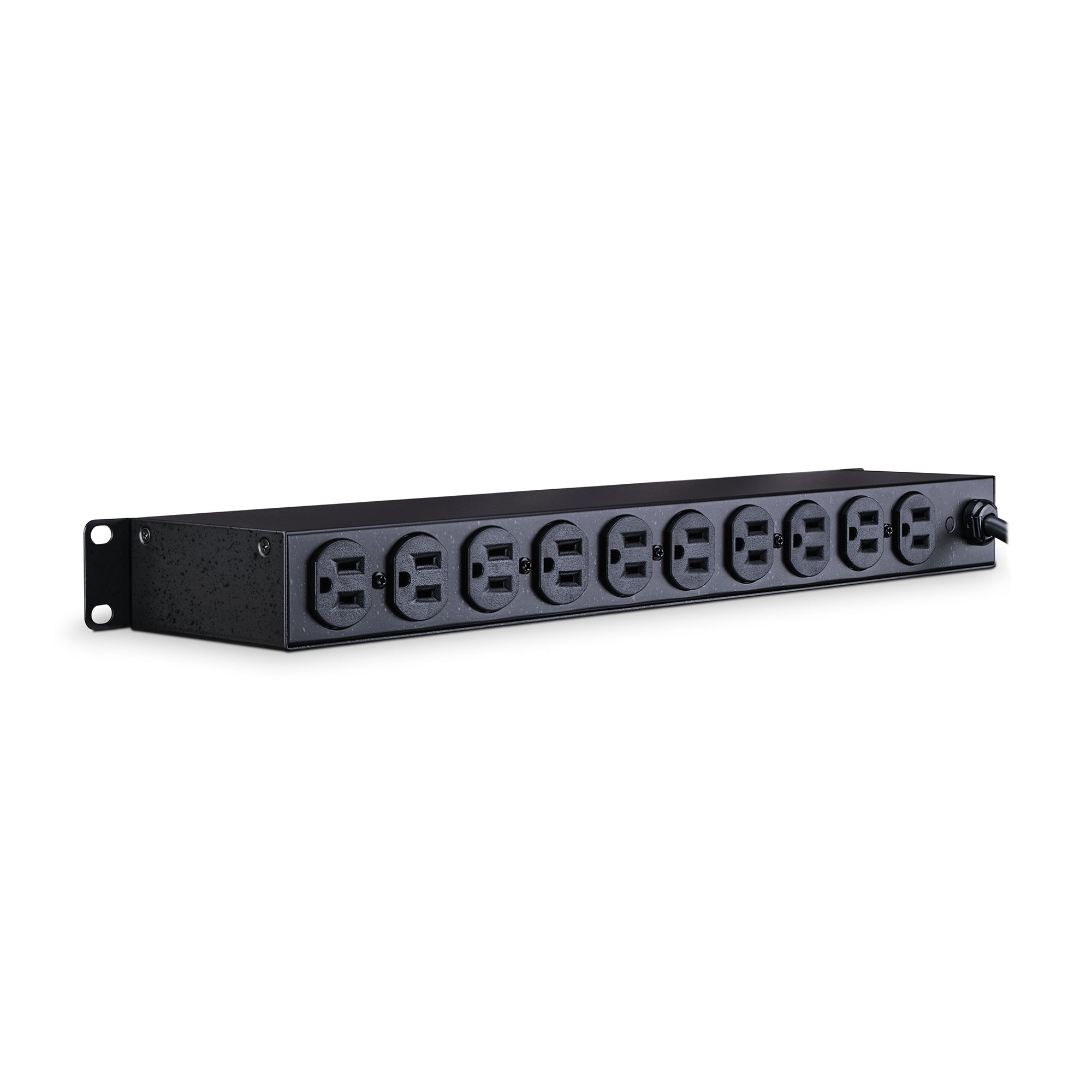 Cyber Power - CPS1215RM - 120 V, 50Hz/60Hz, NEMA 5-15P plug, 10 NEMA 5-15R, 1U Rackmount, 15 ft Cord
