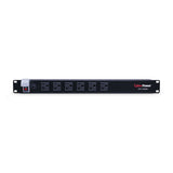 Cyber Power - CPS1220RM - 120 V, 50Hz/60Hz, NEMA 5-20P Plug, 12 NEMA 5-20R, 1U Rackmount, 15 ft Cord