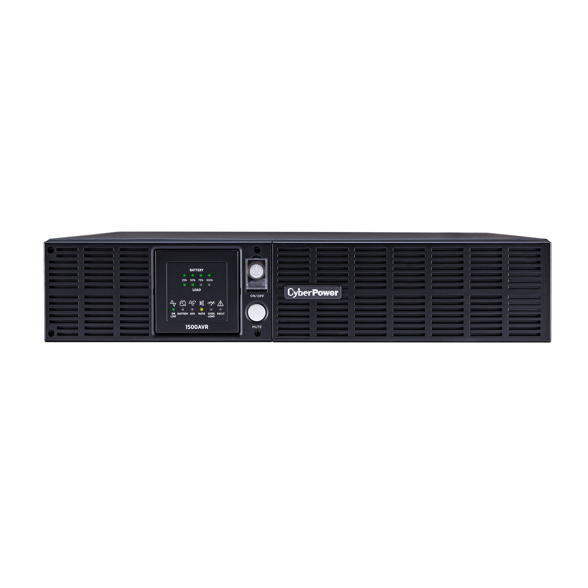 CYBERPOWER - CPS1500AVR - CyberPower 1500VA/900W Line-Interactive Rackmount UPS 8 Outlets, 3 Year Warranty, 1840 Joules