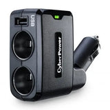 Cyber Power - CPTDC1U2DC - USB Power Source, 2.1 Amp, DC Plug Plug, LED Power Indicator, 1 Year Warranty