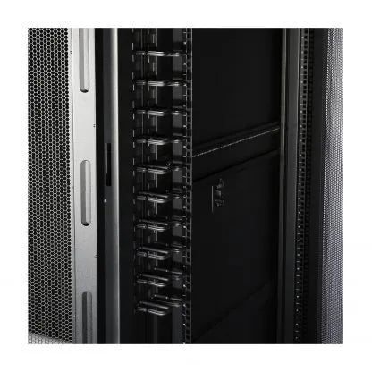 Cyber Power - CRA30007 - Vertical Flexible Ring Cable Manager, 6FT (1.8m), 2X 3FT (0.9m) Sections, Toolless Mounting, 5 Year Warranty